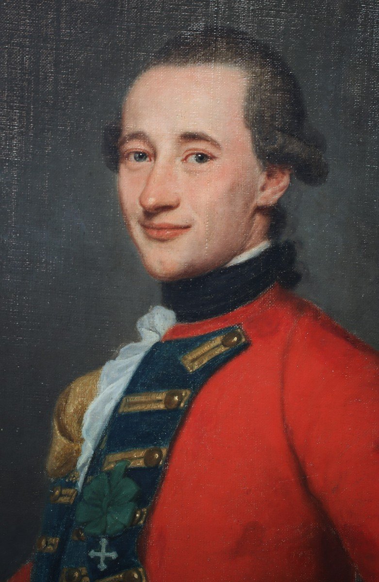 Giuseppe Dupra 1701-1808, Portrait De Gaspard De Pingon De Prangin En 1774-photo-3