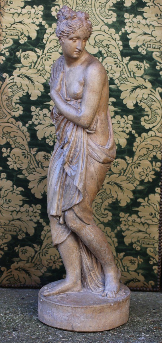 Giscard Factory Or Manufactory In Toulouse, End Of The 19th Century, Venus In The Bath, Terracotta Proof