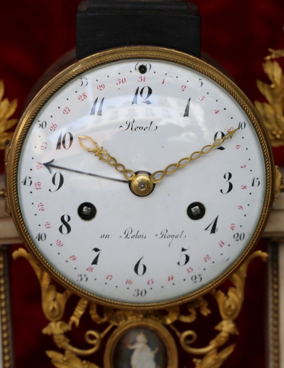 Pendulum With Calendar D Louis XVI-photo-3