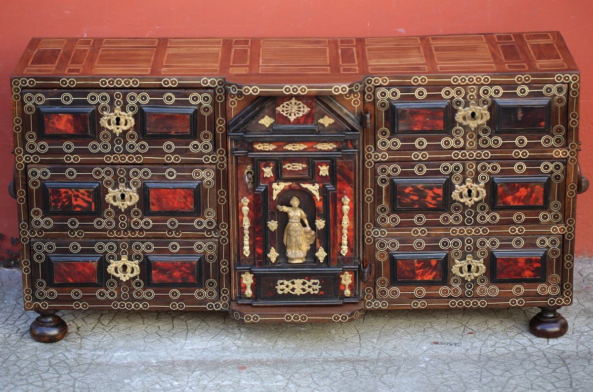 Cabinet, Spanish Work Of The XVIIth.