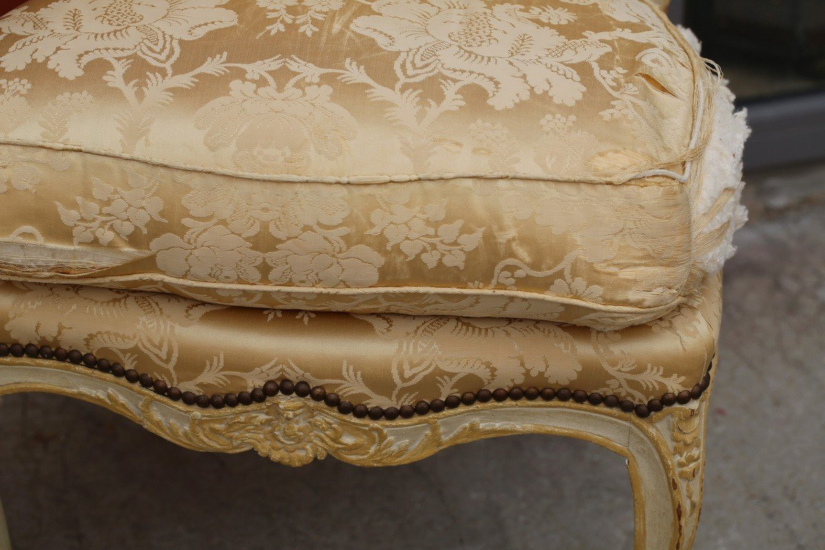 Pair Of Louis XV Queen Chairs-photo-2