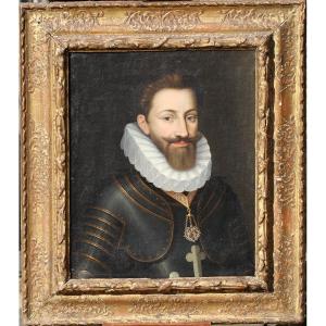 Jan Kraeck 1640-1607 Around, Portrait Of Charles Emmanuel 1st Of Savoy 1562-1630.