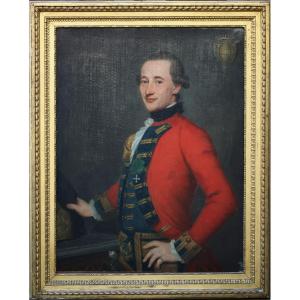 Giuseppe Dupra 1701-1808, Portrait Of Gaspard De Pingon De Prangin In 1774