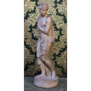 Giscard Factory Or Manufactory In Toulouse, End Of The 19th Century, Venus In The Bath, Terracotta Proof