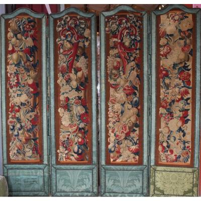 Screen Beauvais Tapestry Fragments XVIII
