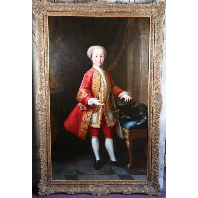 Attributed To Jacopo Amigoni 1682-1752 Venetian School, Young Prince.