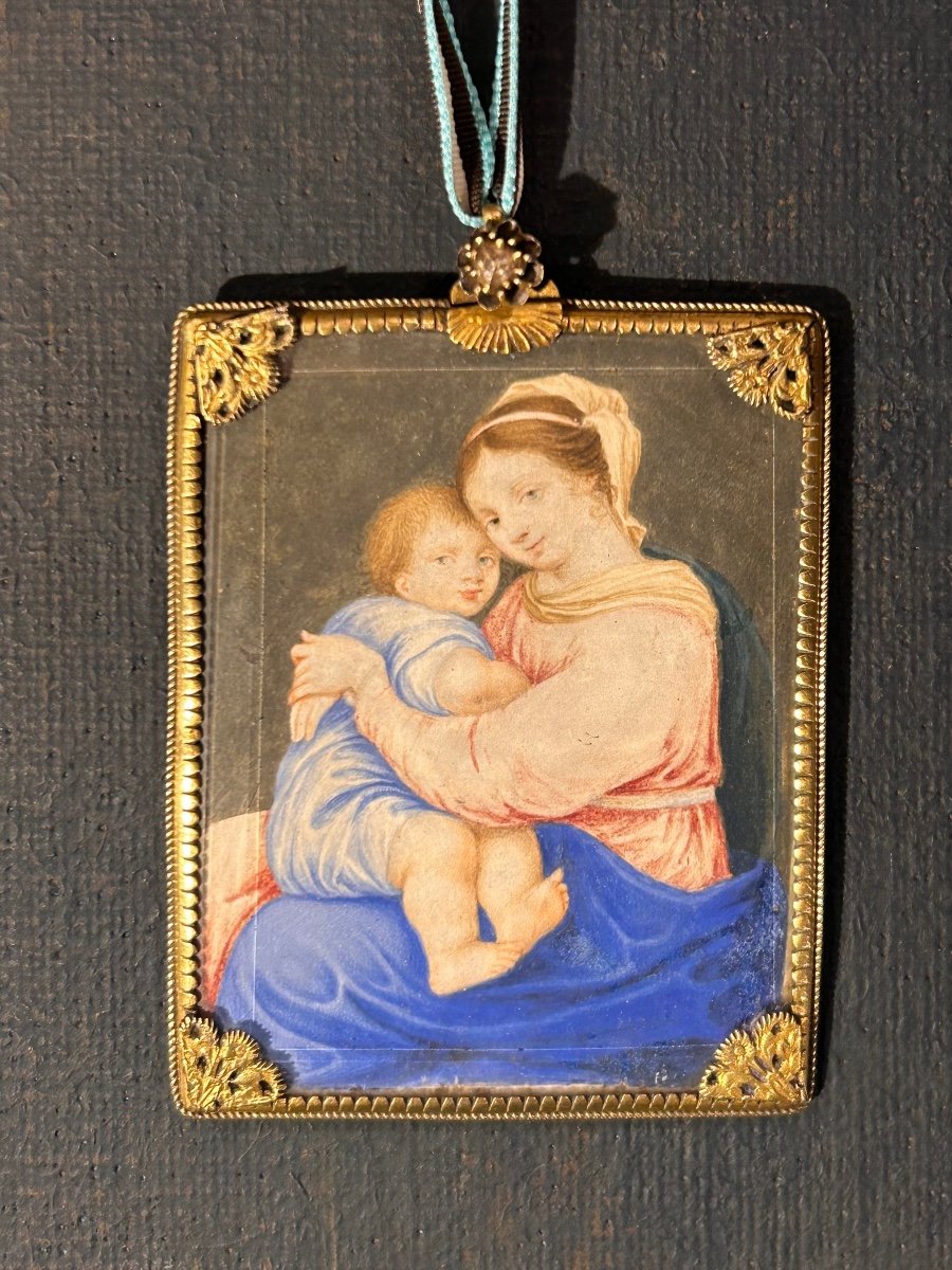 "virgin And Child", 18th Century  -photo-3