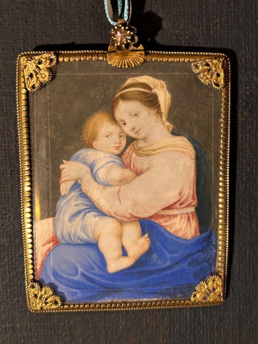 "virgin And Child", 18th Century  -photo-4