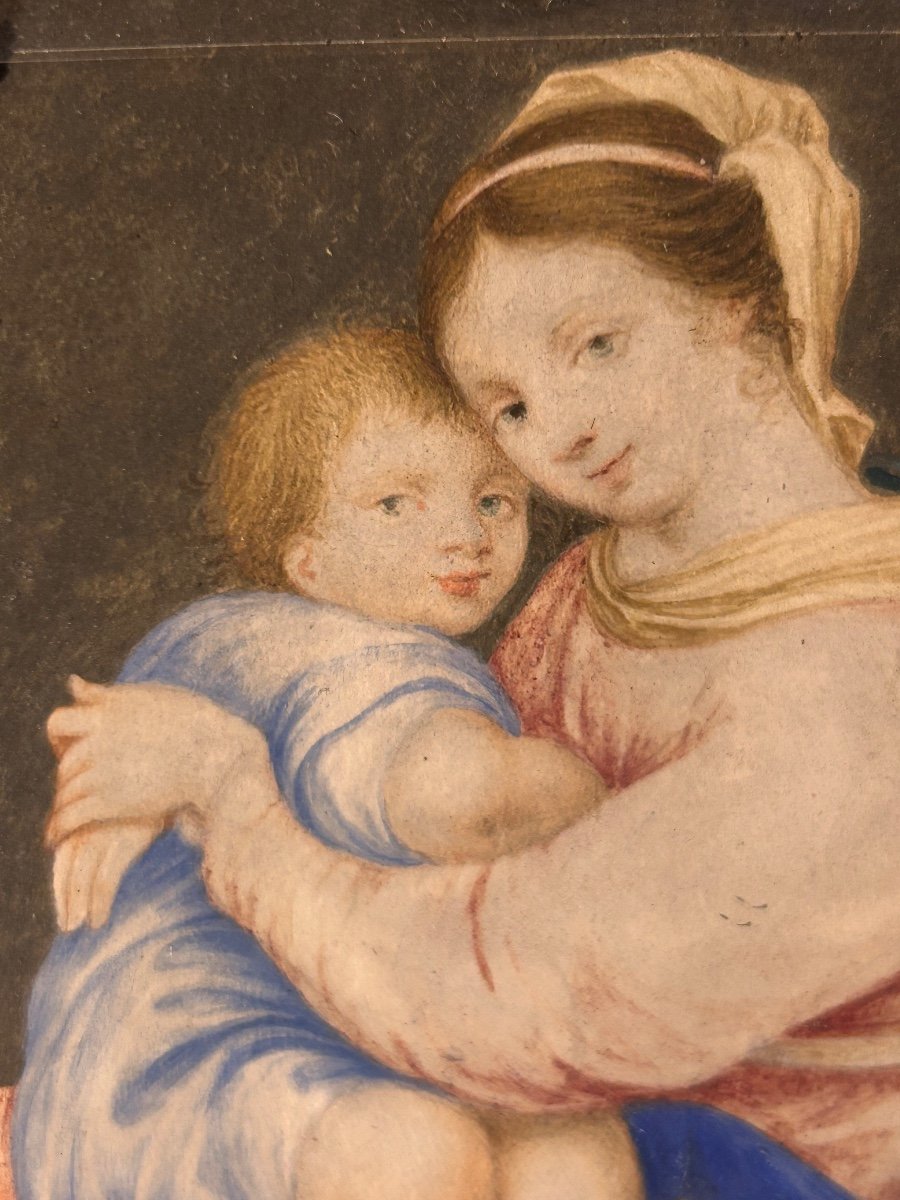 "virgin And Child", 18th Century  -photo-2