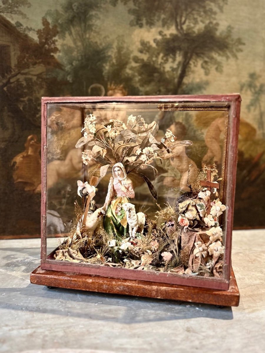 Diorama de Never, XIXe siècle, également appelé "Paradis des Saints"-photo-3