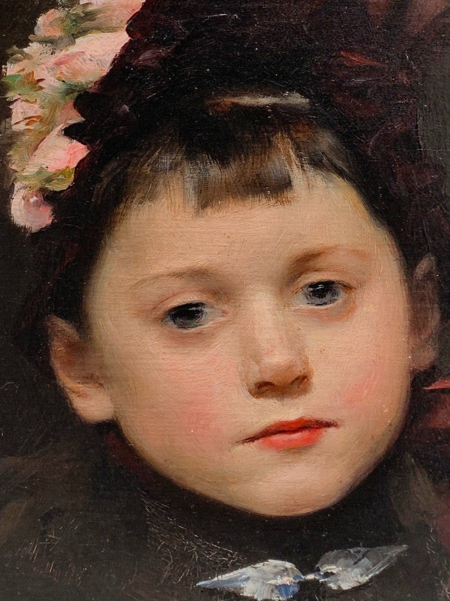 Portrait Of Girl, 1884-photo-1