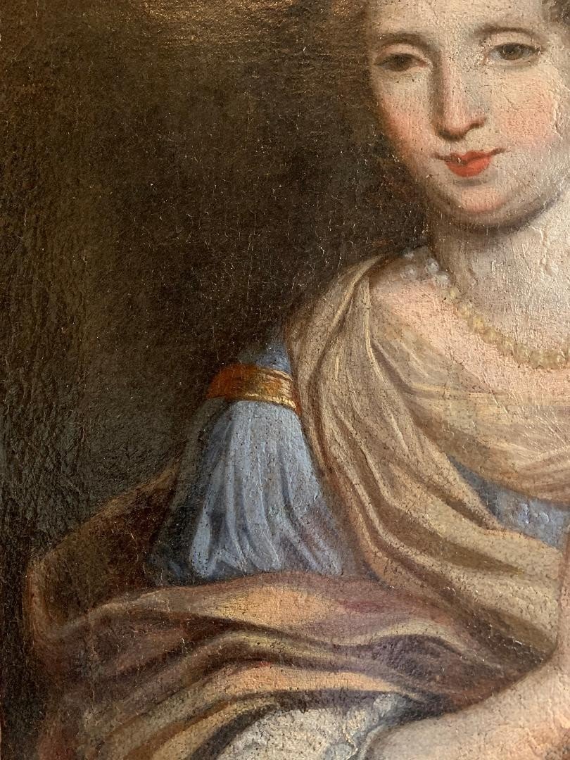 Portrait Of A Quality Woman, 17th Century-photo-3