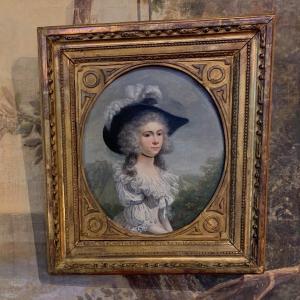 Portrait d'une femme anglaise, XIX s.