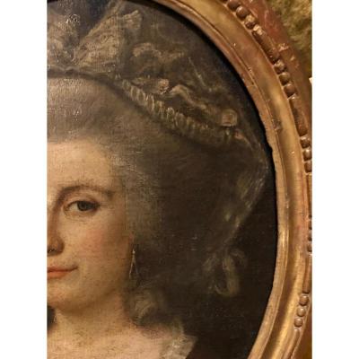 Portrait Of Woman, 18th C.