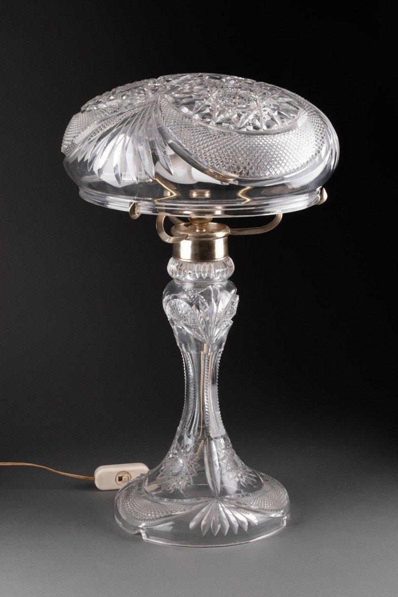 Crystal Floor Lamp, Circa 1920, France