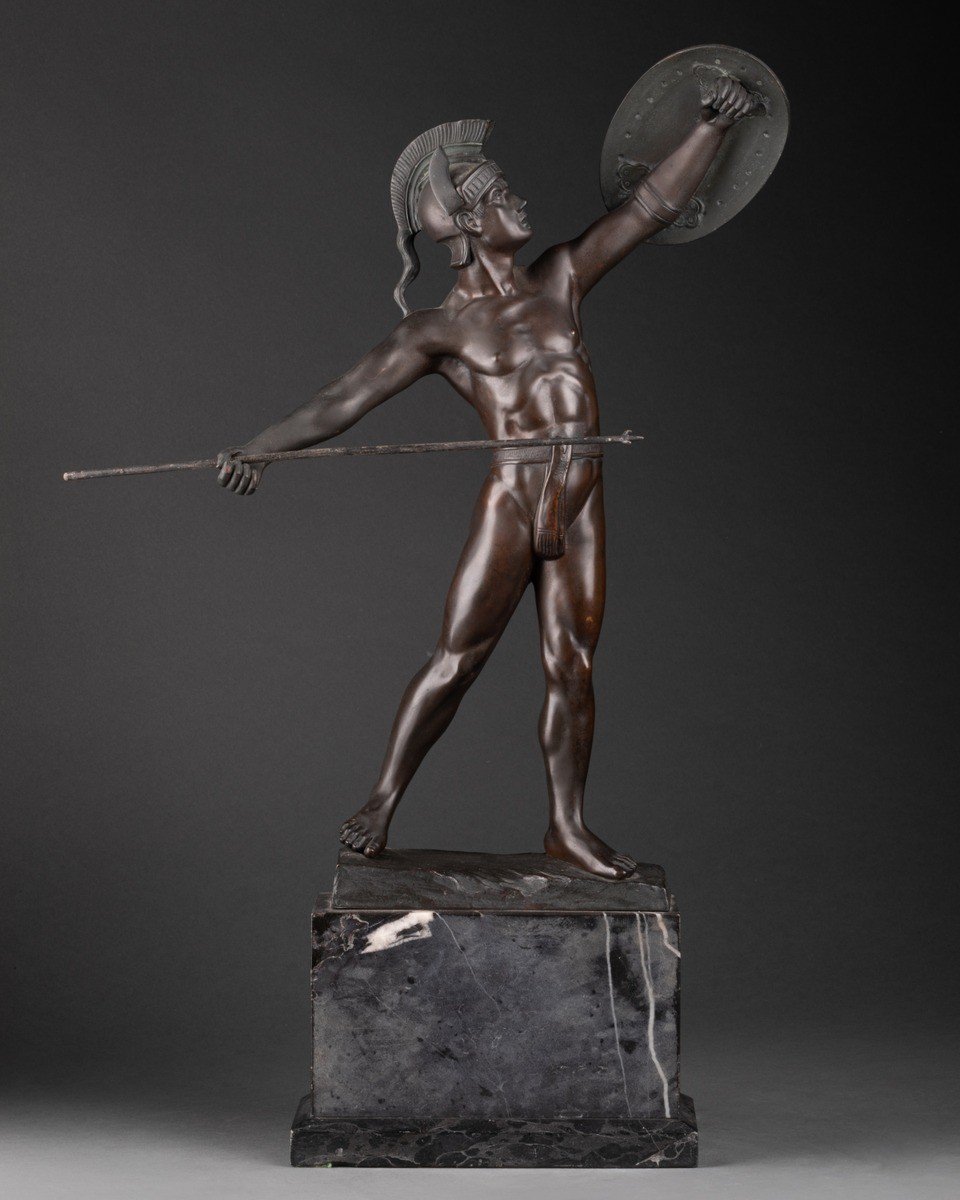 Bronze Patiné Signé "W. Völz", Vers 1900, Allemagne