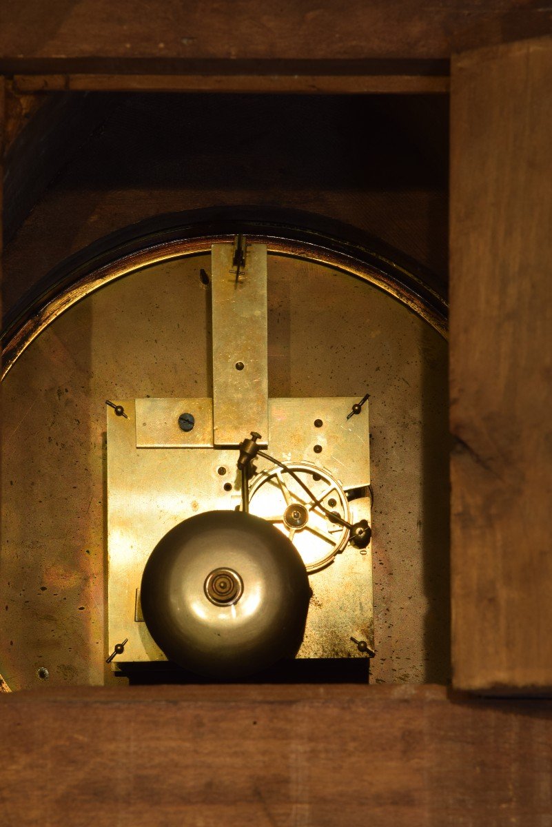 Horloge. Palo Santo, Bronze Doré... France, XIXe Siècle, d'Après Charles Cressent -photo-4