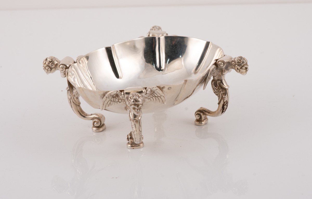 Spice Rack. Silver. Spain, 20th Century. -photo-3