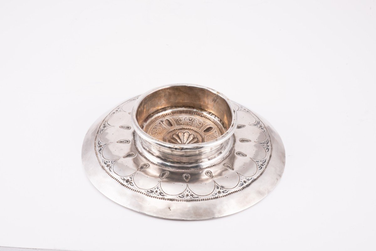 Wine Tasting Cup. Silver. Probably Navarre, Spain, Circa 1700. -photo-2