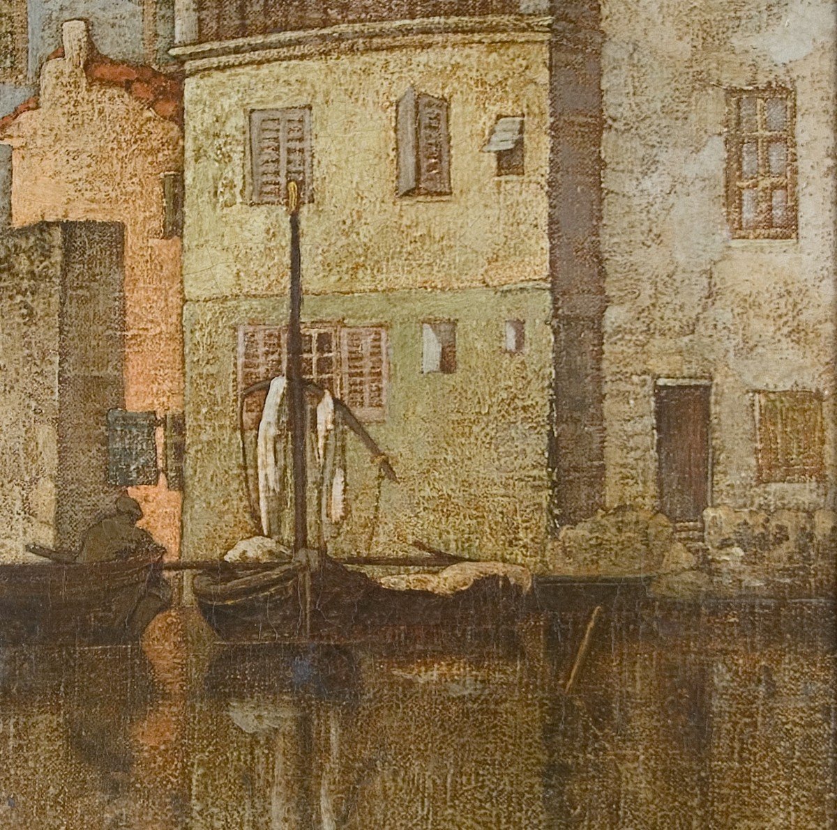Pair Of Urban Views. “venice”. Marianne Lucy Le Poer Trench (england, 1888-1940). -photo-4