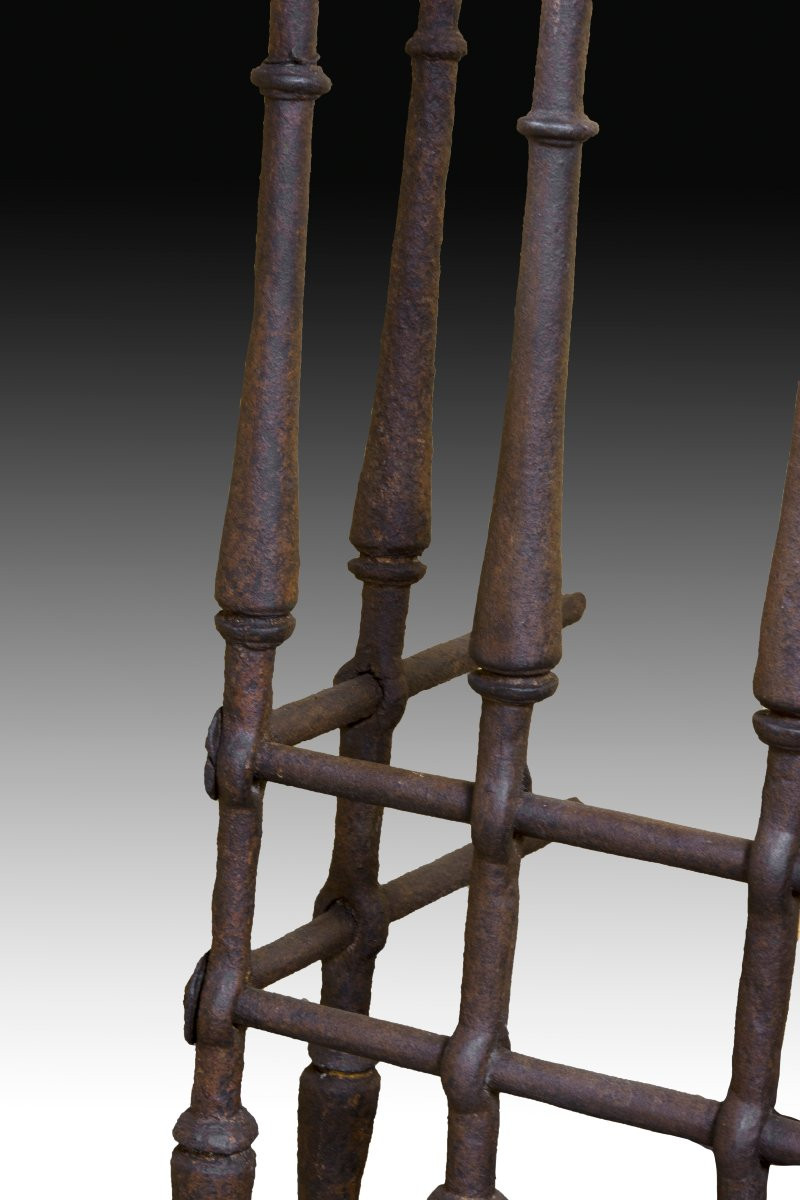 Grille. Wrought Iron. Spain, 17th Century.  -photo-2