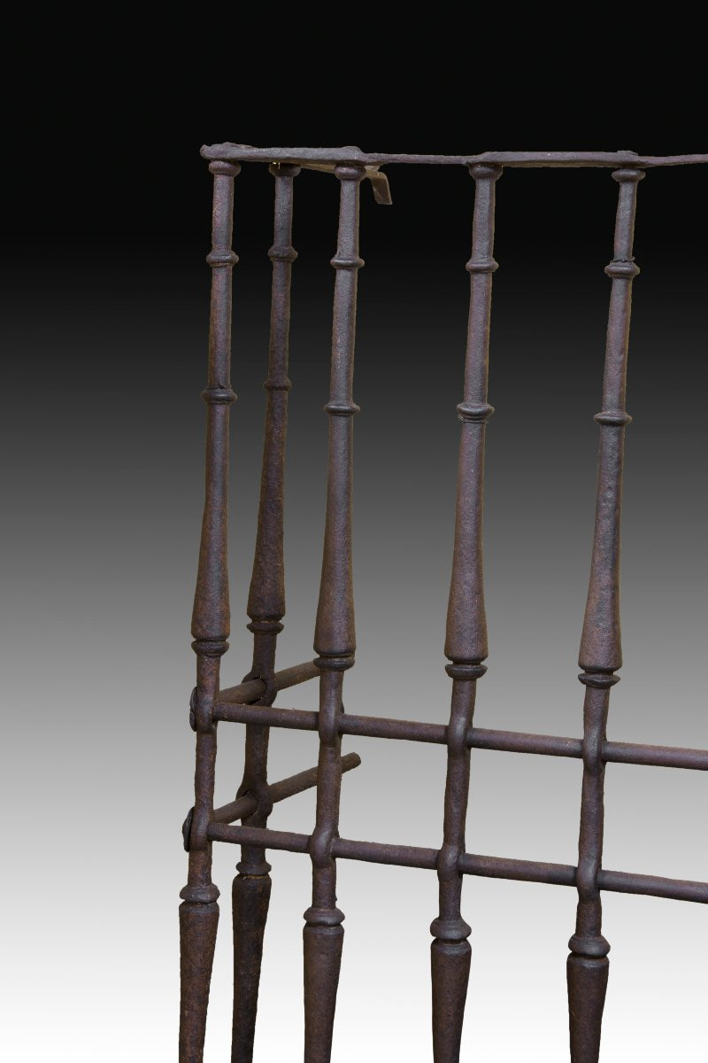 Grille. Wrought Iron. Spain, 17th Century.  -photo-4