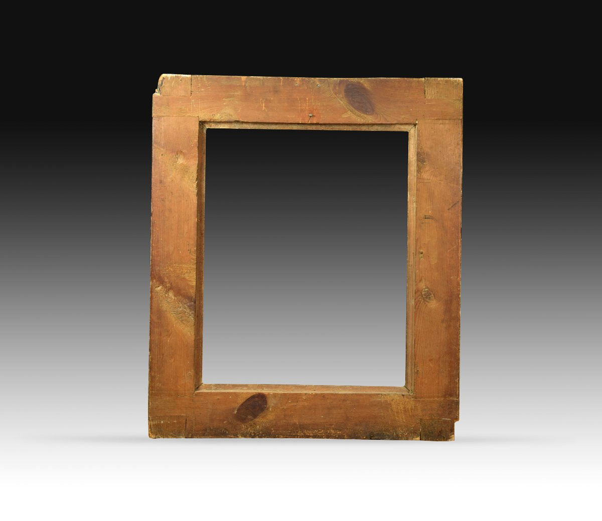 Frame. Carved And Polychrome Wood. 17th Century.  -photo-4