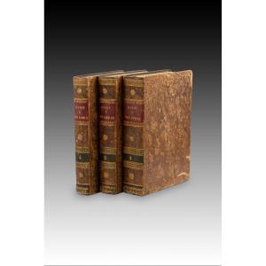 Trois Volumes, Dieu Et Ses œuvres (...). Barcelone, J. Verdaguer, 1843 Et 1841.