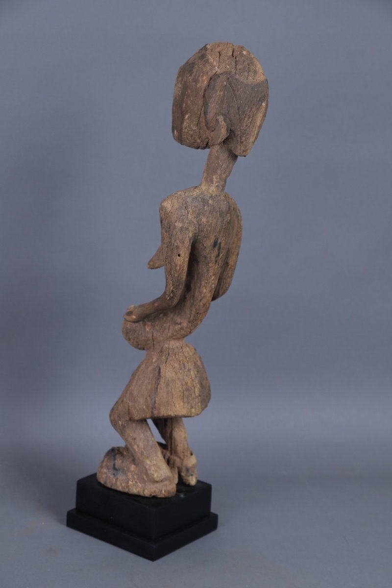 Bamana Female Statuette - Mali-photo-4