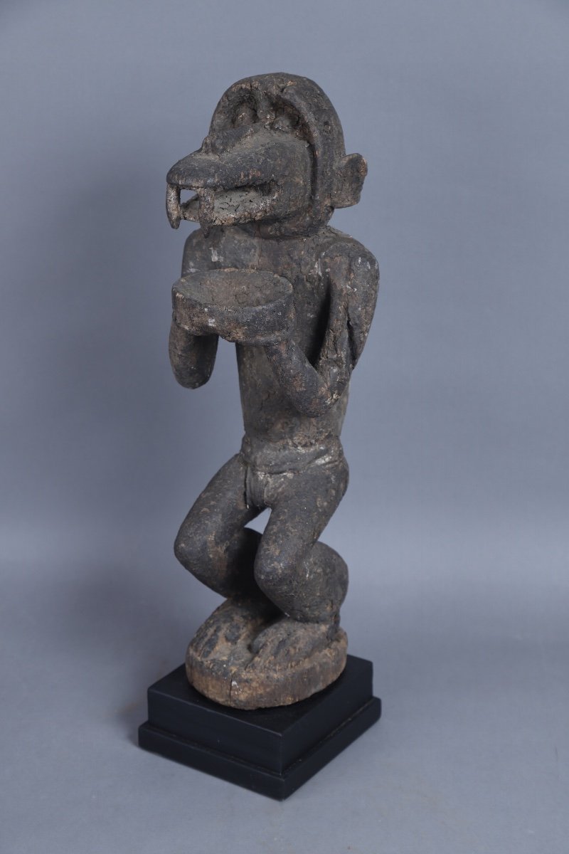 Baoulé Monkey Fetish Statuette - Ivory Coast