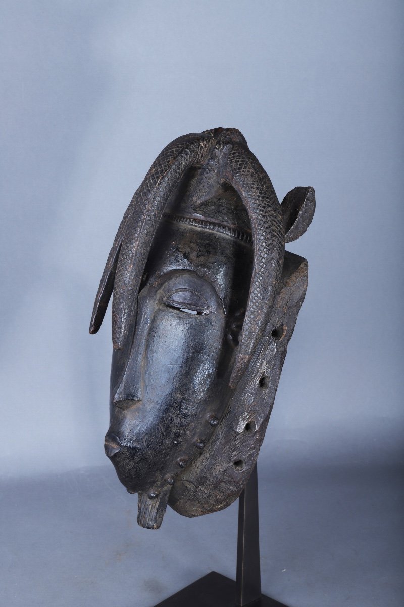 Mask - Baoulé/ Ivory Coast-photo-3