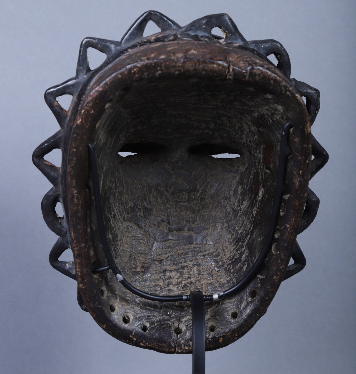 Lunar Mask - Baoulé / Ivory Coast-photo-3