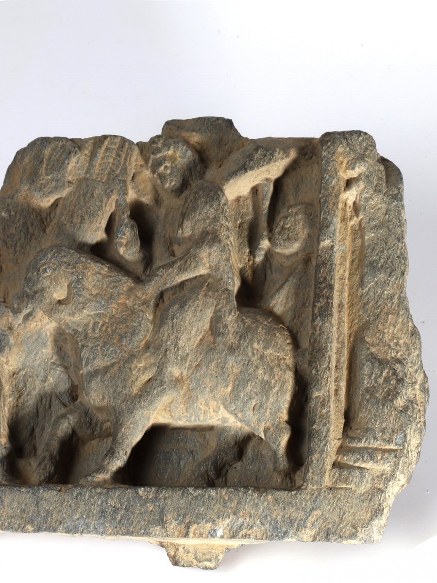 Fragment Of Bas-relief - Gandhara-photo-3