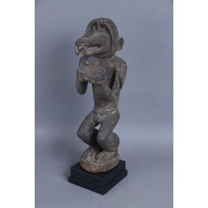 Baoulé Monkey Fetish Statuette - Ivory Coast