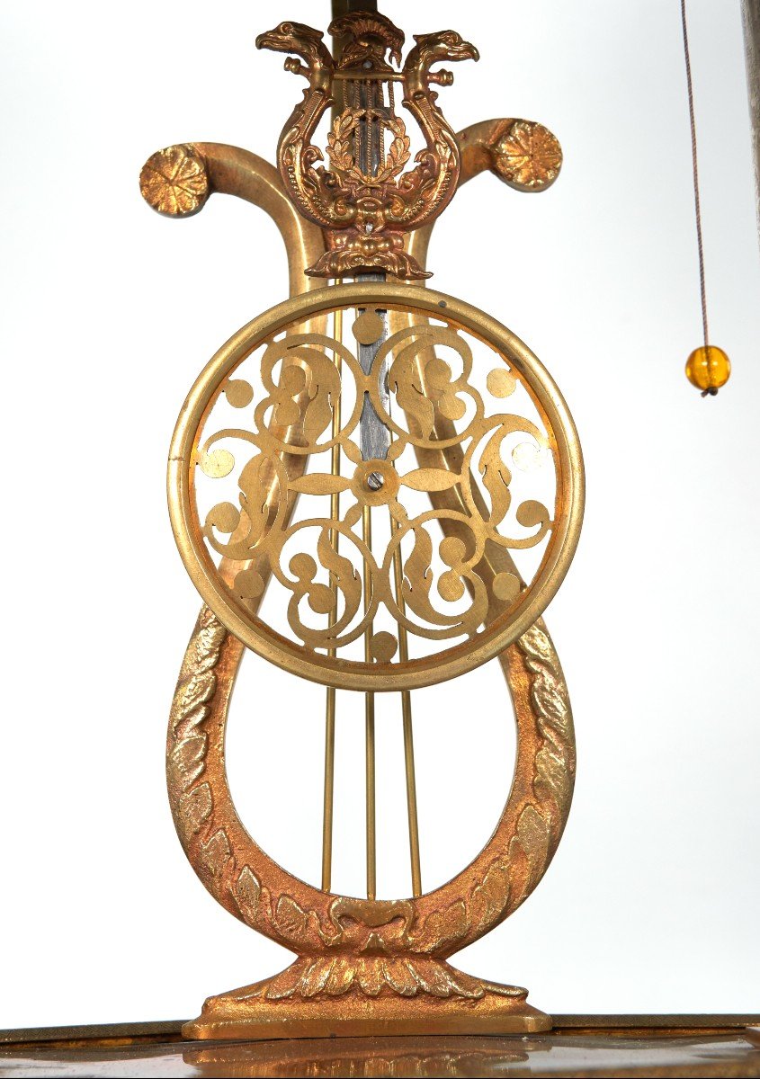 Pendule De Cheminée, Vienne, Période Biedermeier-photo-4