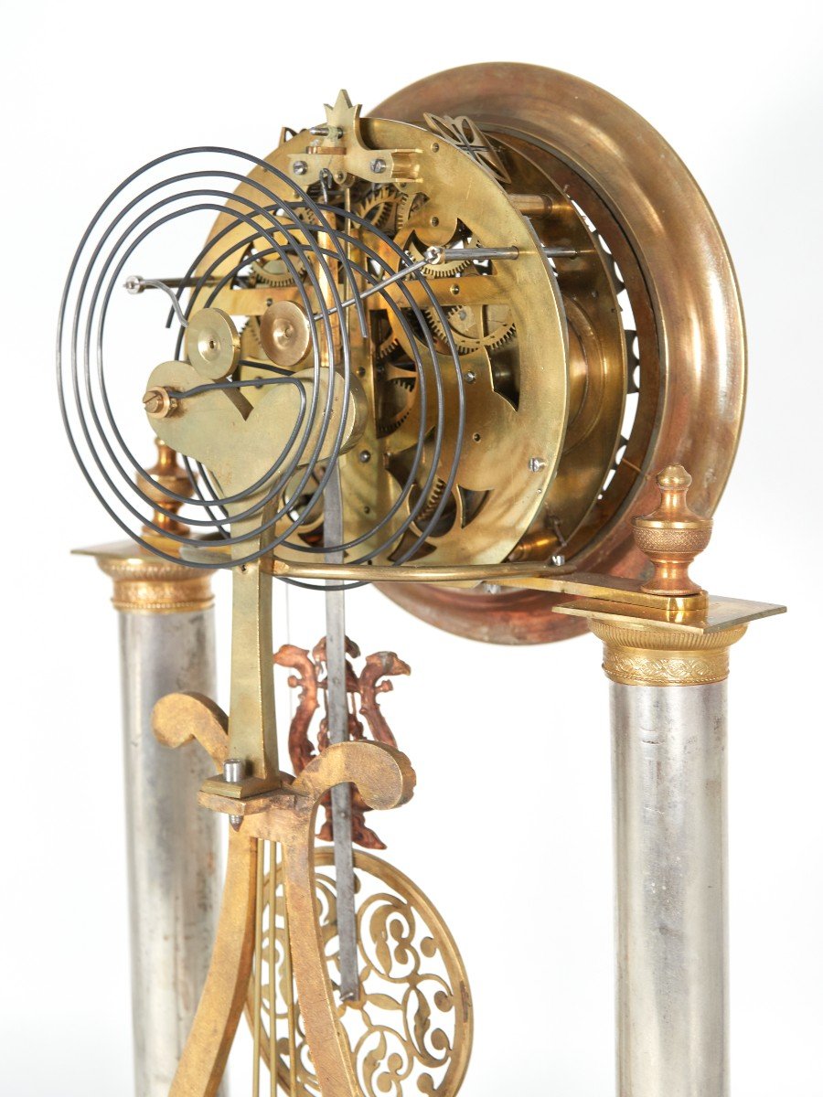 Pendule De Cheminée, Vienne, Période Biedermeier-photo-1