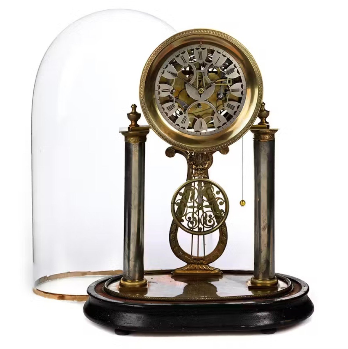 Pendule De Cheminée, Vienne, Période Biedermeier