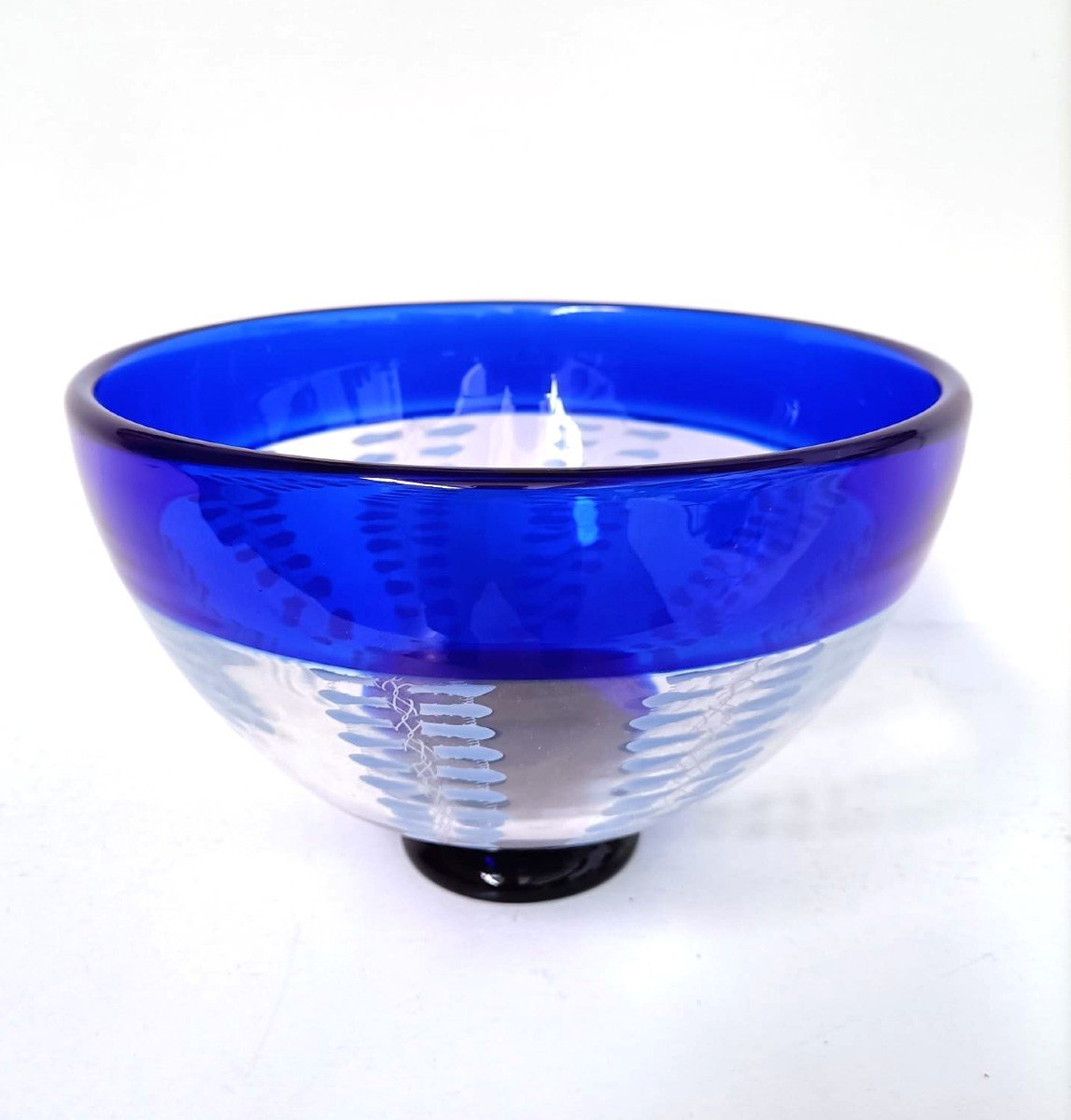 Seguso Viro, Murano Glass Bowl-photo-4