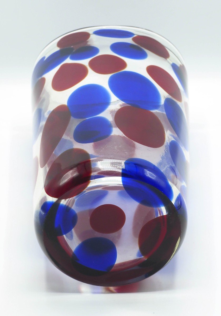 Aureliano Toso, Murano Glass Vase-photo-3